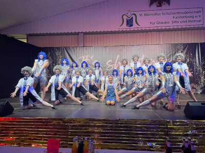 Tanzgarde in Fürstenberg 2025