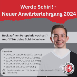 Schiri Lehrgang